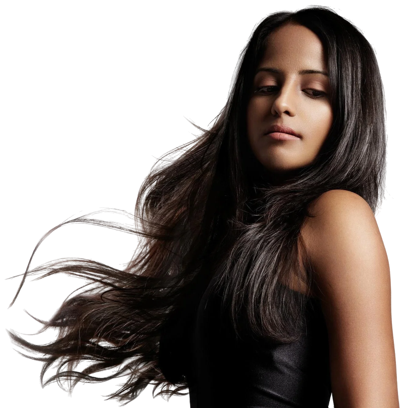 woman-with-healthy-brunette-hair-studio-shoot
